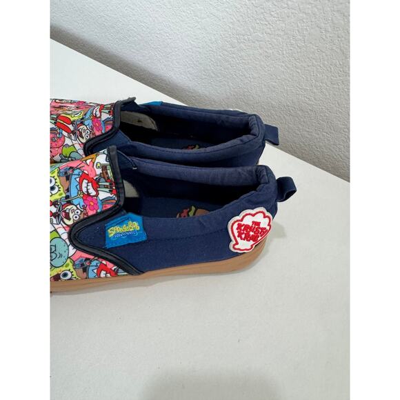 SpongeBob Krusty Krab Ground Up Slip-On Canvas Shoes - 8.5 - Picture 6 of 10